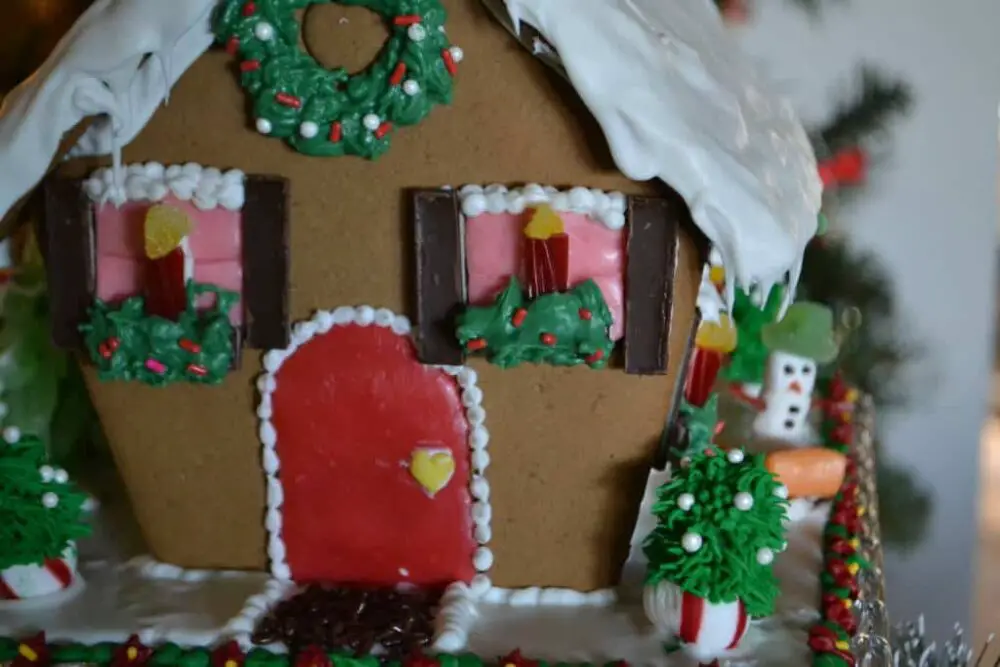 Tips for Decorating A Gingerbread House - Tried and True by Trista